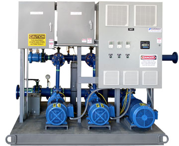 Prefabricated modular pumping system
