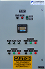 PLC panel for the main pump station