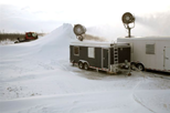 Snowmaking for cold weather vehicle and equipment testing & Fire control